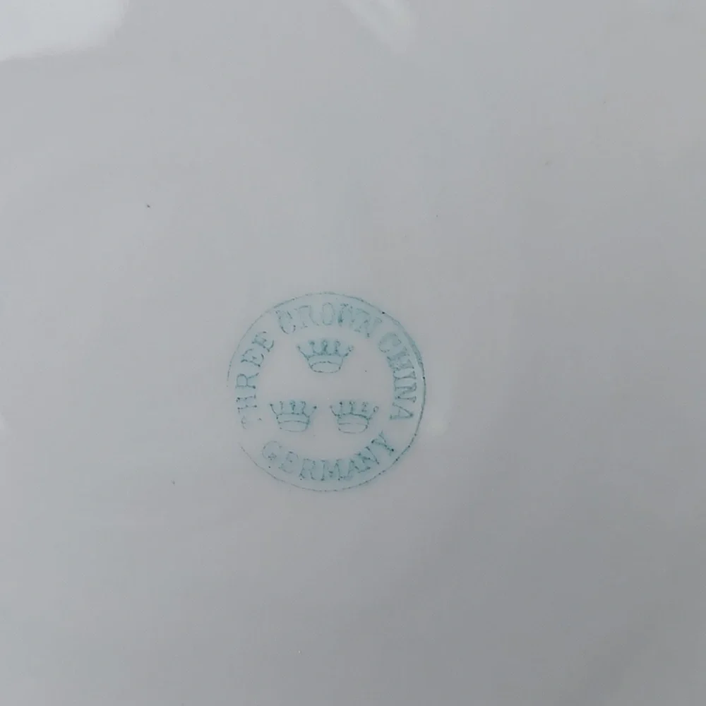 Vintage Three Crown China portrait plate